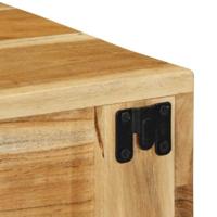 Tv-meubel wandmontage 40x30x19 cm massief acaciahout - thumbnail