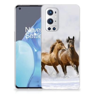 OnePlus 9 Pro | TPU Hoesje | Paarden OnePlus 9 Pro | TPU Hoesje | Paarden