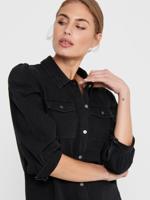 ONLY spijkerjurk ONLFELICA-GLOBA zwart - thumbnail