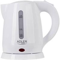 Adler AD 1272 waterkoker 1 l 1600 W Hazelnoot, Wit - thumbnail