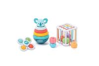 Koffer hanteerbare spelletjes - LUDI meerkleurig - thumbnail