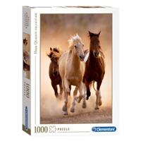 Clementoni puzzel paarden, 1000st. - thumbnail