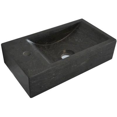 Wiesbaden Raw - Fontein - Links - 36x18x9cm - Hardsteen Gezoet