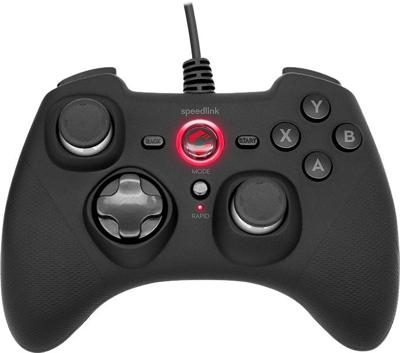 SpeedLink RAIT Gamepad PC, PlayStation 3, Nintendo Switch Zwart SpeedLink RAIT Gamepad PC, PlayStation 3, Nintendo Switch Zwart