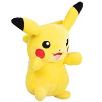 Pokemon Pluche - Pikachu Walking (Wicked Cool Toys) (20cm) - thumbnail