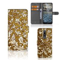 Wallet Case Nokia 2.4 Barok Goud - thumbnail