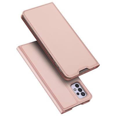 Dux Ducis - Slim bookcase hoes - Samsung Galaxy A33 5G - Rose Goud