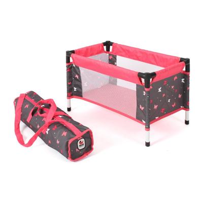 Poppen Reisbedje - Vlinders Koraal Poppen Reisbedje - Vlinders Koraal