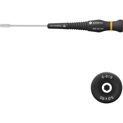 Bernstein Tools for Electronics Bernstein Werkzeugfabrik Dopschroevendraaier ESD Sleutelbreedte (metrisch): 5 mm Koplengte: 60 mm
