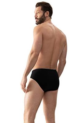 Heren Slip Drycotton - Snel drogende sport slip - Anti zweet heren onderbroek - XL - Zwart - Onderbroek heren heren - Ondergoed heren heren - XL -