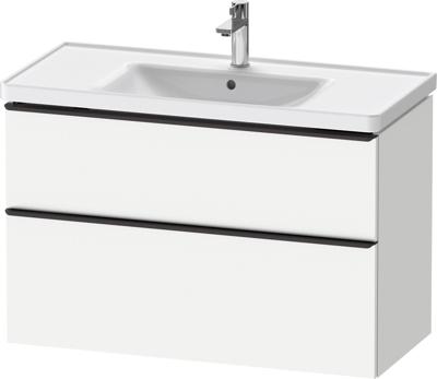 Badkamermeubelset Duravit D-Neo Wastafel Keramiek 100.5x48x62.5 cm Mat Wit Duravit Badkamermeubelset Duravit D-Neo Wastafel Keramiek 100.5x48x62.5 cm Mat Wit Duravit