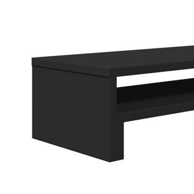 VidaXL Monitorstandaard 54x22x15 cm bewerkt hout zwart VidaXL Monitorstandaard 54x22x15 cm bewerkt hout zwart