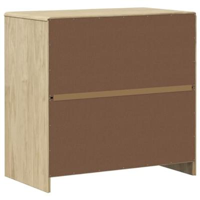 Dressoir SAUDA 80x43x75,5 cm massief grenenhout eikenkleurig