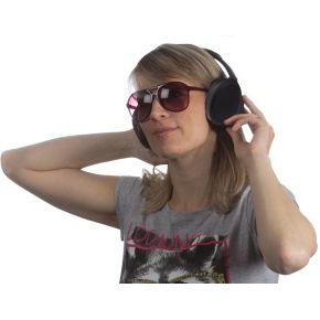 Velleman koptelefoon stereo draadloos 18,2 x 15,1 cm zwart Velleman koptelefoon stereo draadloos 18,2 x 15,1 cm zwart