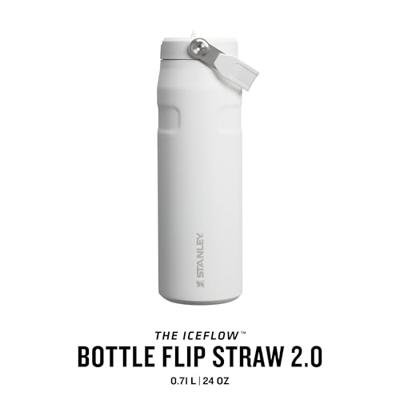 Stanley The IceFlow™ Bottle Flip Straw 2.0 0.07L / 24oz Thermosfles Frost 700ML