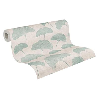 Livingwalls Profitex 2022 - Grijs - Bladeren - 389663