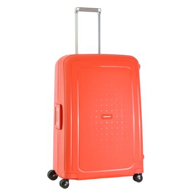 Samsonite S'Cure Spinner 75 fluo red capri Harde Koffer