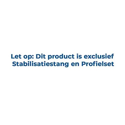 Inloopdouche Wiesbaden Slim Rookglas met Middenband 120x200 8mm Nano Coating