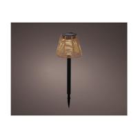 Solar Steeklamp wicker Ø12xH30cm - thumbnail