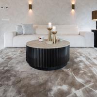 Richmond Ronde Salontafel 'Hampton' Travertin, 90cm - thumbnail