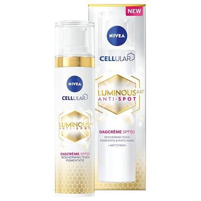 Nivea Cellular luminous anti-pigment fluid cream SPF50 40 Milliliter Nivea Cellular luminous anti-pigment fluid cream SPF50 40 Milliliter