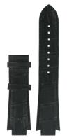 Horlogeband Tissot T60152113A / T610014537 Leder Zwart 13mm - thumbnail
