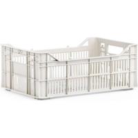 Gerecyclede fietskrat Urban Proof Helsinki 7 liter Lichtgrijs - thumbnail