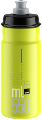 ELITE bidon "jet plus" bottle jet plus 550ml yellow/black
