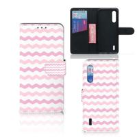 Xiaomi Mi 9 Lite | Telefoon Hoesje | Waves Roze - thumbnail