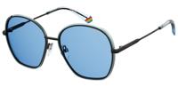 Polaroid zonnebril 6113/S wayferer dames zwart/lichtblauw - thumbnail