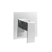 Douchekraan Inbouw Sapho Latus Mengkraan Afbouwdeel 1-weg Vierkant Chroom Sapho - thumbnail