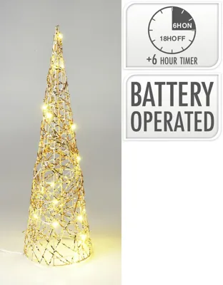 Kegel boom led 12x40 cm kerstversiering Nampook - Nampook Kegel boom led 12x40 cm kerstversiering Nampook - Nampook