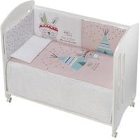 Interbaby ledikant met bedtextiel Lovely tipi 125 cm - thumbnail