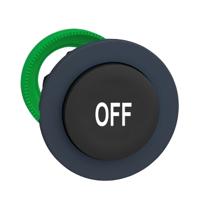 Schneider Electric ZB5FL235 ZB5FL235 Plat, Terugstelbaar (Ø) 30.5 mm OFF Donkergrijs, Zwart 1 stuk(s) - thumbnail