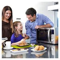 Sharp R922STWE Combi Magnetron RVS - thumbnail