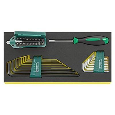 Stahlwille TCS 1201/4000/10766/38 Haakse schroevendraaierset 39-delig