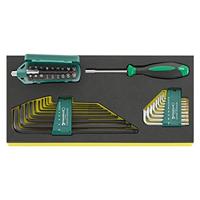 Stahlwille TCS 1201/4000/10766/38 Haakse schroevendraaierset 39-delig - thumbnail