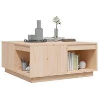 Salontafel 80x81x36,5 cm massief grenenhout - thumbnail