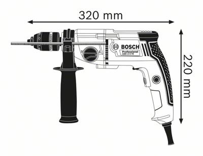 Bosch Blauw gbm 13-2 re boormachine | 750w - 06011b2000
