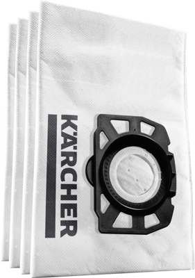 Karcher Vliesfilterzak WD 2/3 (4 stuks) - 2.863-314.0 Karcher Vliesfilterzak WD 2/3 (4 stuks) - 2.863-314.0
