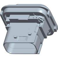 TE Connectivity 1-1564520-1 Female behuizing (board) HDSCS, MCP Totaal aantal polen: 12 Inhoud: 1 stuk(s) - thumbnail