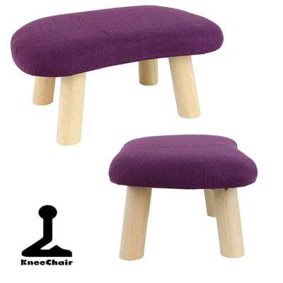 Meditatiebankje Hout Paars