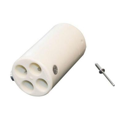 Wentex Pipe and drape 4-weg connector 35mm wit - thumbnail