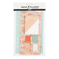 Creativ Company Post-it en boekenlegger set, afm 10,3x22 + 13,8x22 cm, goud, rood, koraal, 2 vel/ 1 doos - thumbnail