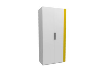Dubbele kledingkast voor bij bedkast 208 cm hoog Dubbele kledingkast voor bij bedkast 208 cm hoog