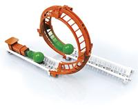 Clementoni Action & Reaction - Looping Knikkerbaan - thumbnail