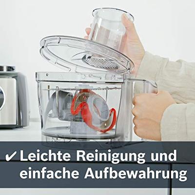 BOSCH MCM3501M MultiTalent 3 Food Processor - RVS / Zwart BOSCH MCM3501M MultiTalent 3 Food Processor - RVS / Zwart