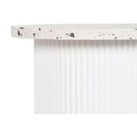 Bijzettafel Home ESPRIT Wit Hout MDF Terrazzo 40 x 40 x 37,5 cm - thumbnail