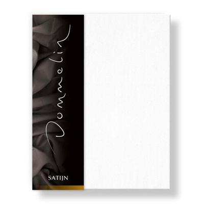 Dommelin Dommelin Hoeslaken Uni Satijn 300TC 510 Wit 180x210/30