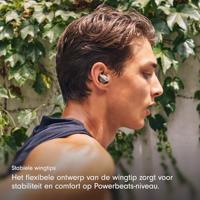 Beats - Powerbeats Fit - draadloze oortjes met ruisonderdrukking en een ultieme stabiele pasvorm, IPX4, tot 30 uur batterijduur met de oplaadcase. Compatibel met Apple en Android - rotsgrijs - thumbnail